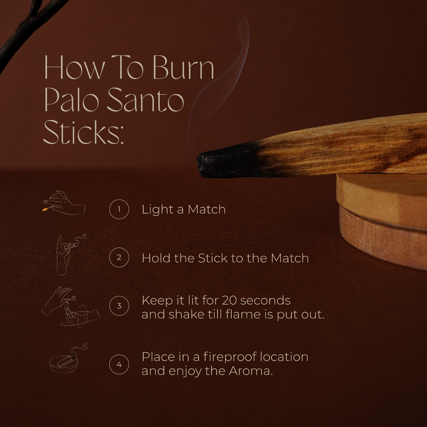 Palo Santo Sticks Premium